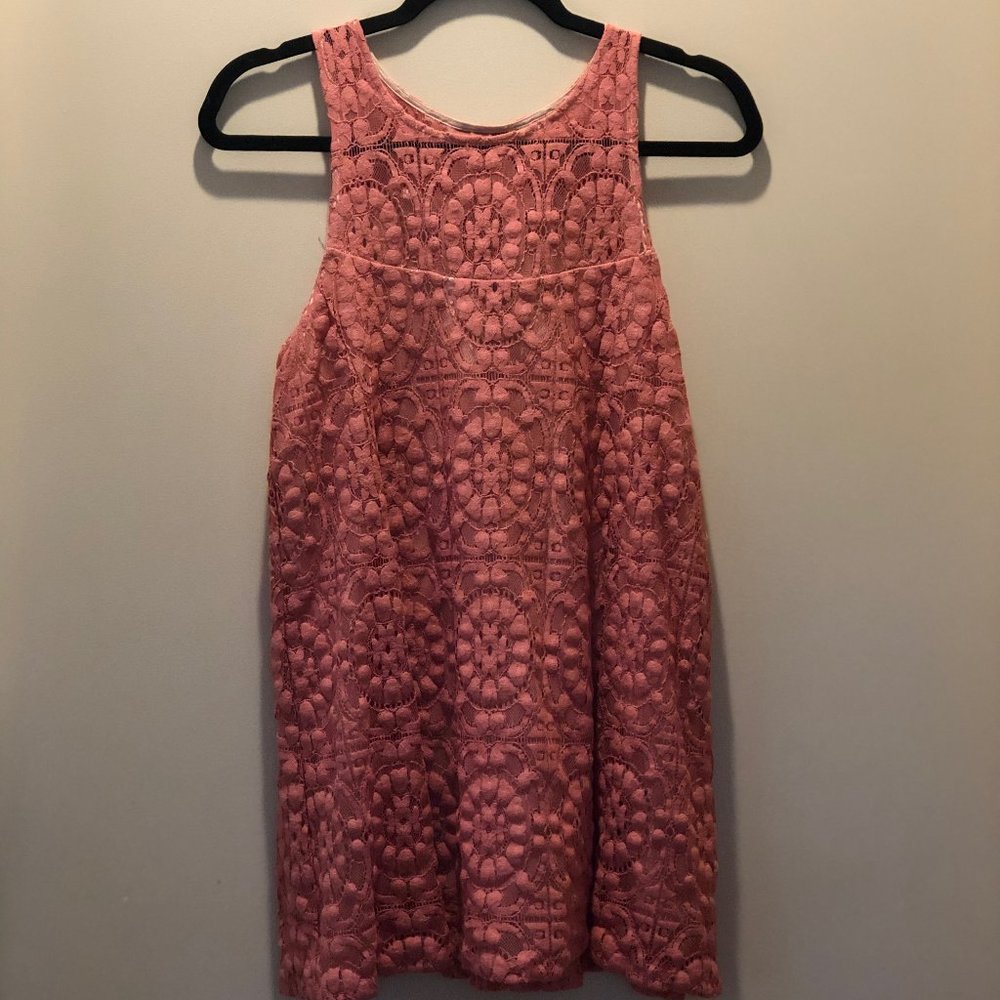 Free People Coral Lace